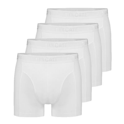 Ten Cate Organic boxershorts 4-pack wit maat XL