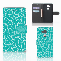 Huawei Mate 8 Hoesje Cracks Blue - thumbnail