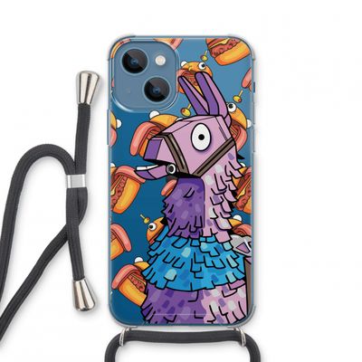 Loot Burger: iPhone 13 mini Transparant Hoesje met koord