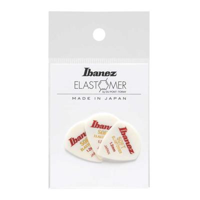 Ibanez BEL18ST12 Elastomeer (Soft) Small Teardrop 1.2mm Plectrum 3-Pack