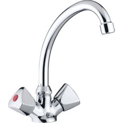 Paffoni Etoile Keukenmengkraan 24.4cm 1 kraangat Chroom glans ET078CR29