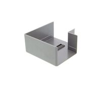 Vlakhaakstuk kabelgoot 110x62mm grijs RAL 7030 Canalit 951708
