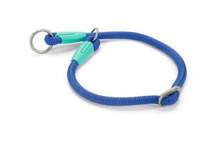 Beeztees nikra - halsband hond - blauw - 55 cm x 10 mm