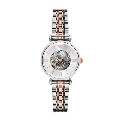 Emporio Armani dames AR1992 retro tweekleurig horloge
