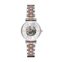 Emporio Armani dames AR1992 retro tweekleurig horloge