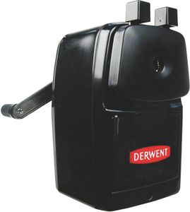 Derwent 2302001 potloodslijper Handmatige puntenslijper Zwart