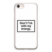 My energy: iPhone 8 Transparant Hoesje