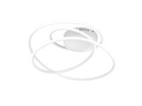 Trio Led plafondlampBologna wit - R67051131