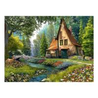 Selecta Castorland legpuzzel toadstool cottage, 2000st.