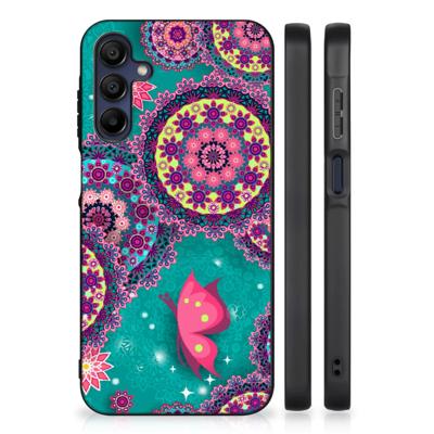 Samsung Galaxy A15 Leuk Telefoonhoesje Cirkels en Vlinders
