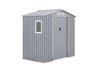 Metalen tuinhuis Chalki 214x130x204,5cm Metalen tuinhuis Chalki 214x130x204,5cm