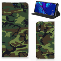 Huawei P Smart (2019) Hoesje met Magneet Army Dark