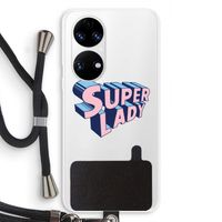 Superlady: Huawei P50 Transparant Hoesje met koord