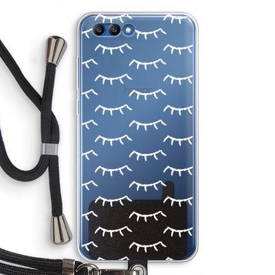 Wimpers: Honor 10 Transparant Hoesje met koord
