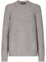 Dolce & Gabbana pull à col rond - Gris