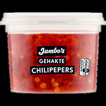 Jumbo&apos;s Gehakte Chilipepers 90 g