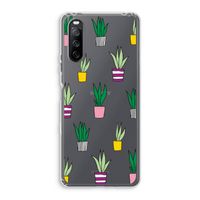 Sanseveria: Sony Xperia 10 III Transparant Hoesje
