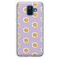 Bacon to my eggs #1: Samsung Galaxy A6 (2018) Transparant Hoesje - thumbnail