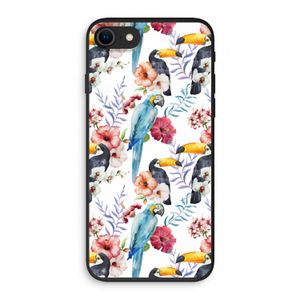 Bloemen tukan: iPhone SE 2020 Biologisch afbreekbaar hoesje