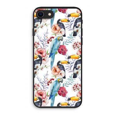 Bloemen tukan: iPhone SE 2020 Biologisch afbreekbaar hoesje