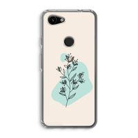Violets are blue: Google Pixel 3a Transparant Hoesje