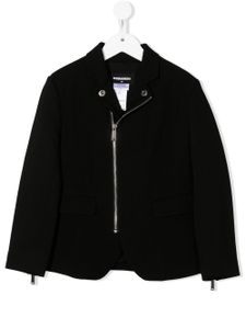 DSQUARED2 KIDS veste zippée à logo imprimé - Noir