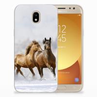 Samsung Galaxy J5 2017 | TPU Hoesje | Paarden