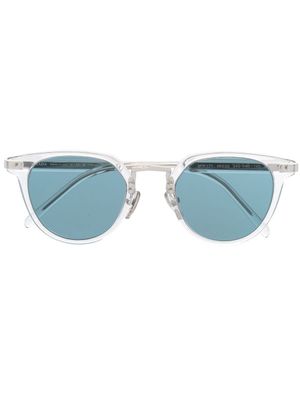 Prada Eyewear lunettes de soleil à monture ronde - Tons neutres