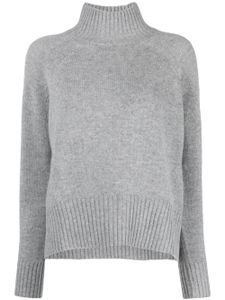 Allude pull à col montant - Gris