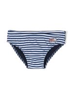 MC2 Saint Barth Kids slip de bain à rayures - Bleu