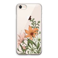 Floral bouquet: iPhone 8 Transparant Hoesje