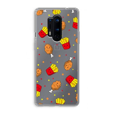 Chicken 'n Fries: OnePlus 8 Pro Transparant Hoesje