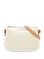 Louis Vuitton Pre-Owned 2006 pre-owned Monogram Vernis Minna Street gelakte schoudertas - Wit - thumbnail