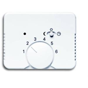 Busch-Jaeger 2CKA001710A3561 Temperatuurregelaar Afdekking Alpha Nea, Alpha exclusive Wit, Verkeerswit 1 stuk(s)