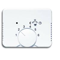 Busch-Jaeger 2CKA001710A3561 Temperatuurregelaar Afdekking Alpha Nea, Alpha exclusive Wit, Verkeerswit 1 stuk(s)