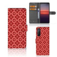 Sony Xperia 5II | Telefoon Hoesje | Batik Rood