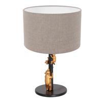Steinhauer Design schemerlampAnimaux met taupe kap - 8231ZW