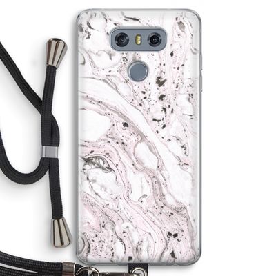 Mengelmoes: LG G6 Transparant Hoesje met koord