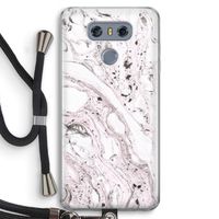 Mengelmoes: LG G6 Transparant Hoesje met koord