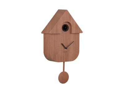 Karlsson Wandklok ModernCuckoo donker hout - KA5964DW