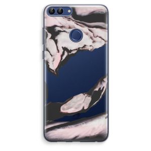 Roze stroom: Huawei P Smart (2018) Transparant Hoesje