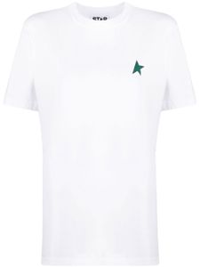 Golden Goose t-shirt à logo imprimé - Blanc