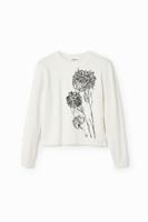 Trui met bloemen M. Christian Lacroix - WHITE - L