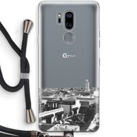 Marrakech Skyline : LG G7 Thinq Transparant Hoesje met koord