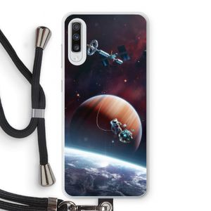 Examiner: Samsung Galaxy A70 Transparant Hoesje met koord