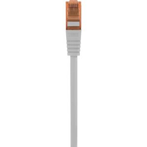 Renkforce RF-5043886 RJ45 Netwerkkabel, patchkabel CAT 6 U/UTP 1.00 m Wit Snagless, Halogeenvrij 1 stuk(s)