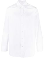 Jil Sander chemise en coton à manches longues - Blanc