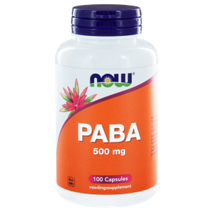 NOW PABA 500mg Capsules 100st