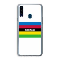 WK Wielrennen: Samsung Galaxy A20s Transparant Hoesje