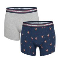 Happy Shorts Happy Shorts 2-Pack Kerst Boxershorts Heren Reindeer - thumbnail